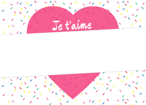 Carte postale d'amour